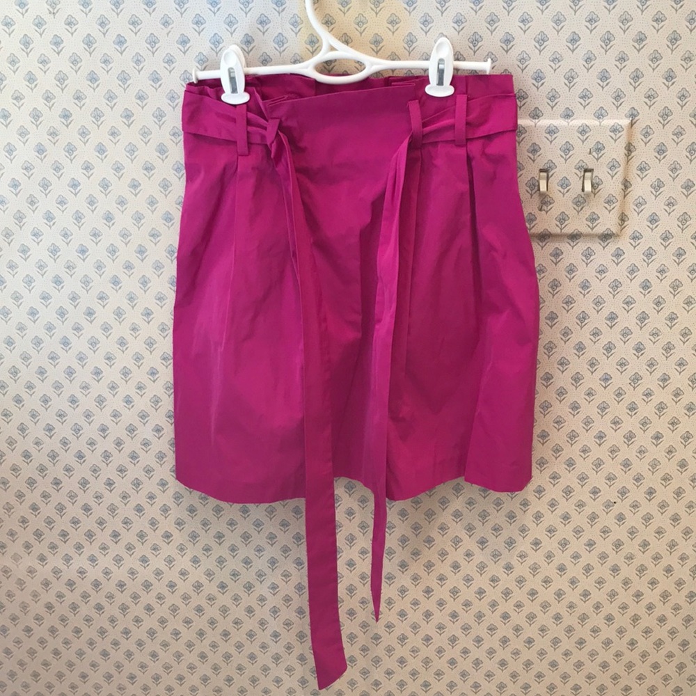 Theory magenta skirt